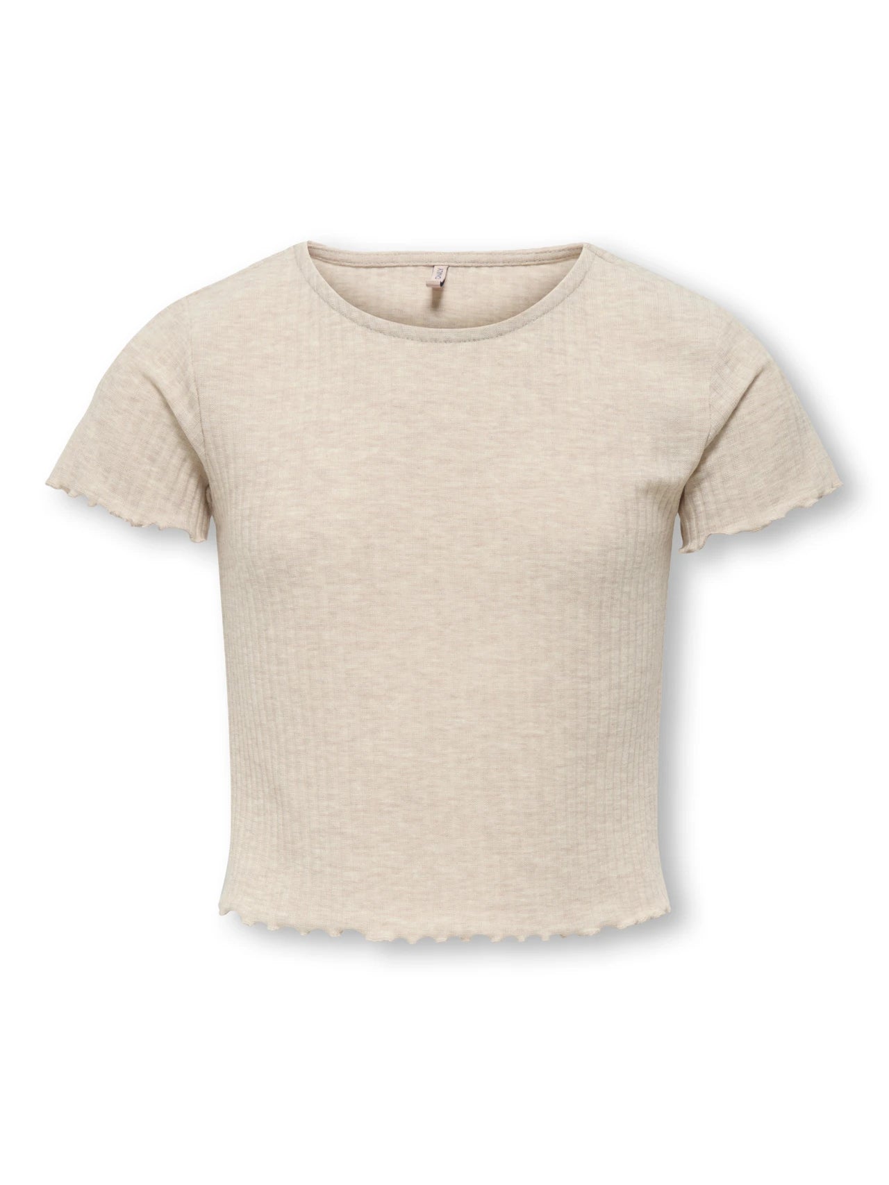 Kids Only lasten t-paita Kognella SS Oneck Top, luonnonvalkoinen