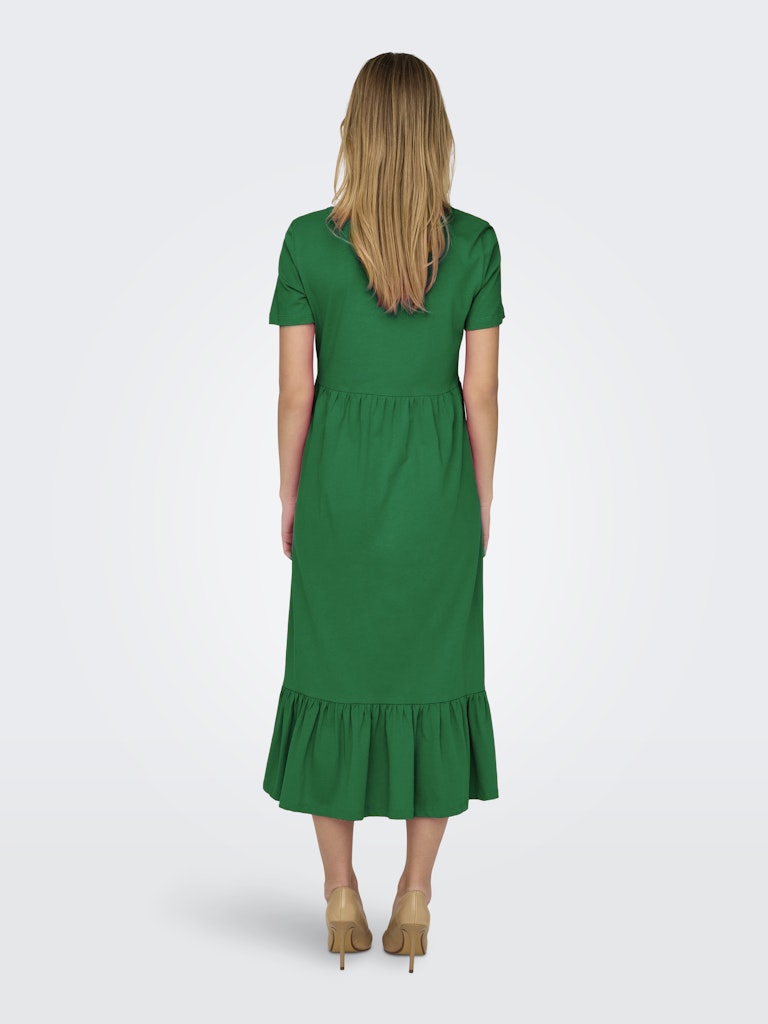 only-naisten-mekko-onlmay-life-s-s-peplum-calf-dress-jrs-vihrea-2
