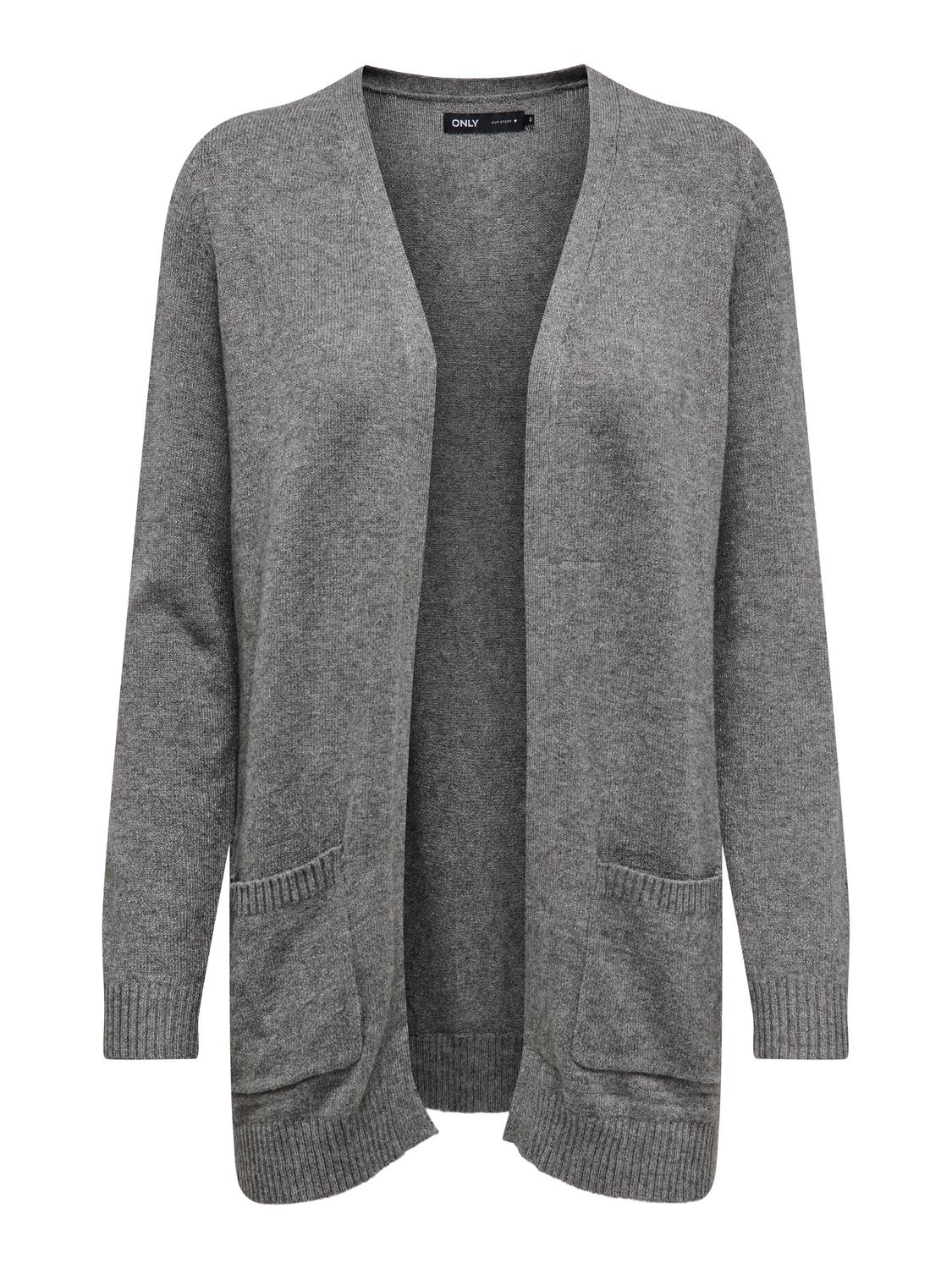 only-naisten-neuletakki-lesly-ls-open-cardigan-grafiitti-3
