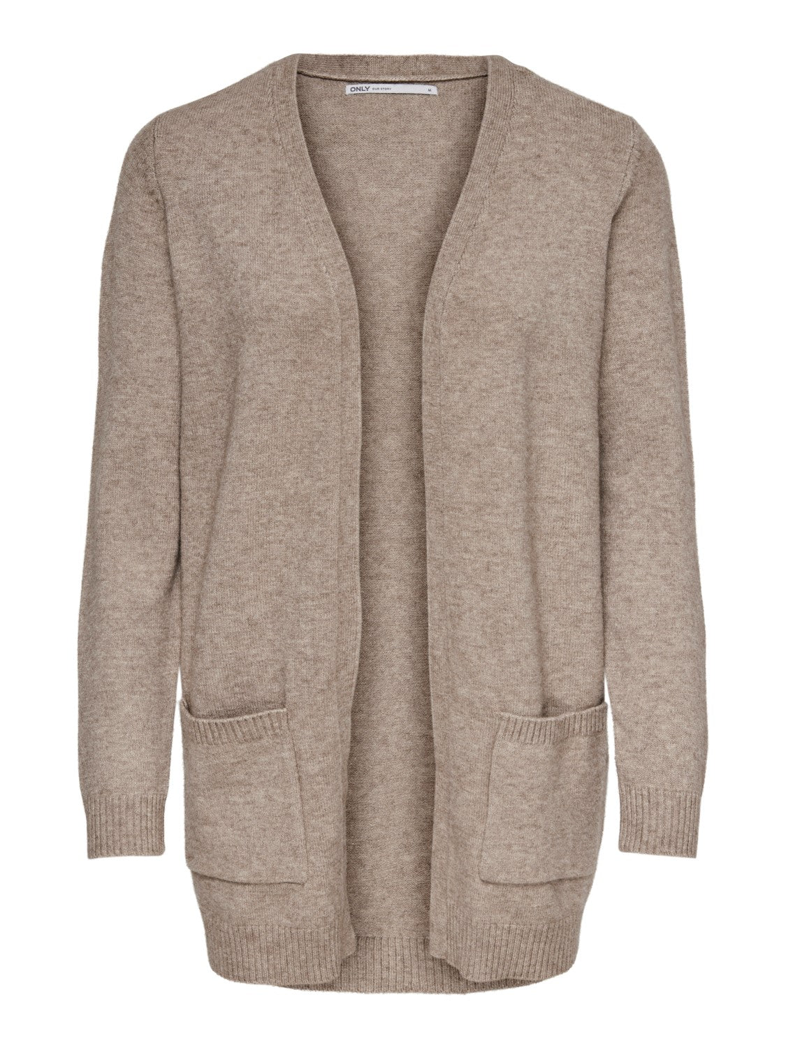 only-naisten-neuletakki-lesly-ls-open-cardigan-vaalea-beige-3