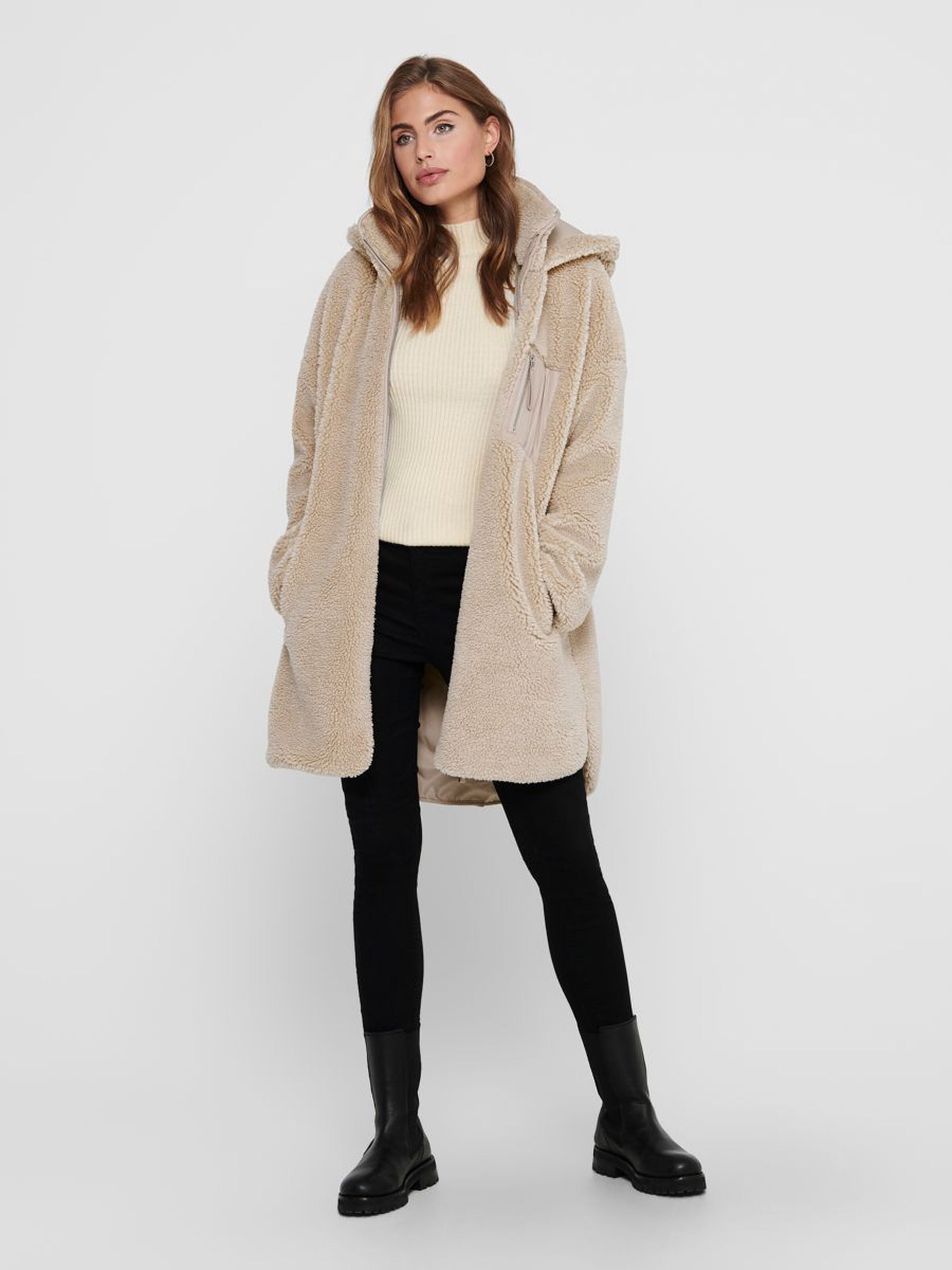 only-naisten-teddytakki-onlsascha-sherpa-jacket-cc-otw-luonnonvalkoinen-5