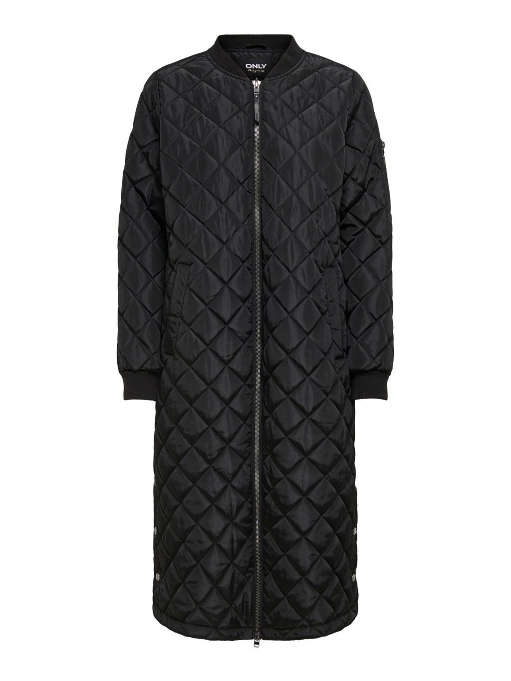 only-naisten-tikkitakki-onljessica-x-long-quilted-coat-noos-musta-3