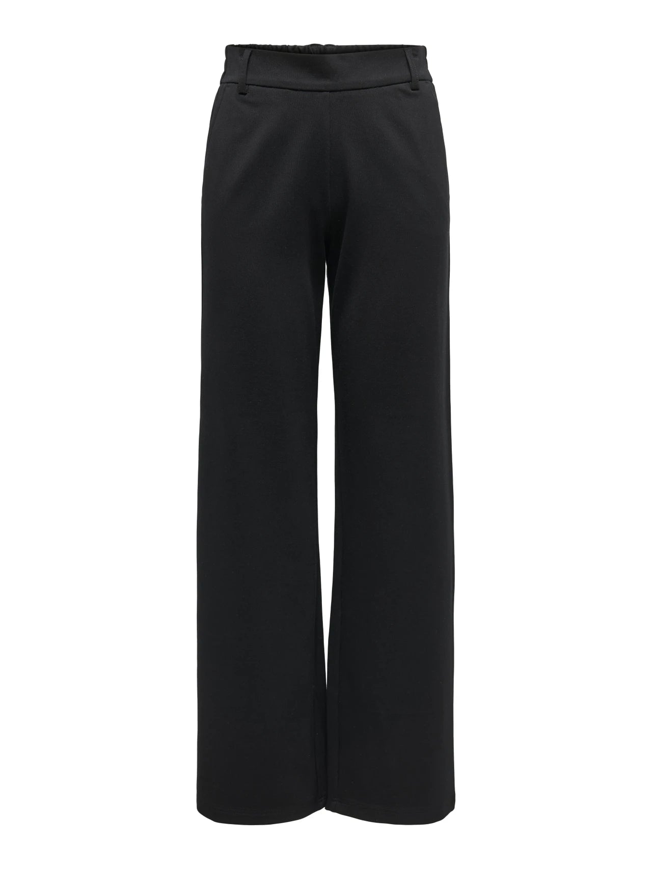 Only naisten housut ONLPOPTRASH LIFE MW STRAIGHT PNT NOOS, musta