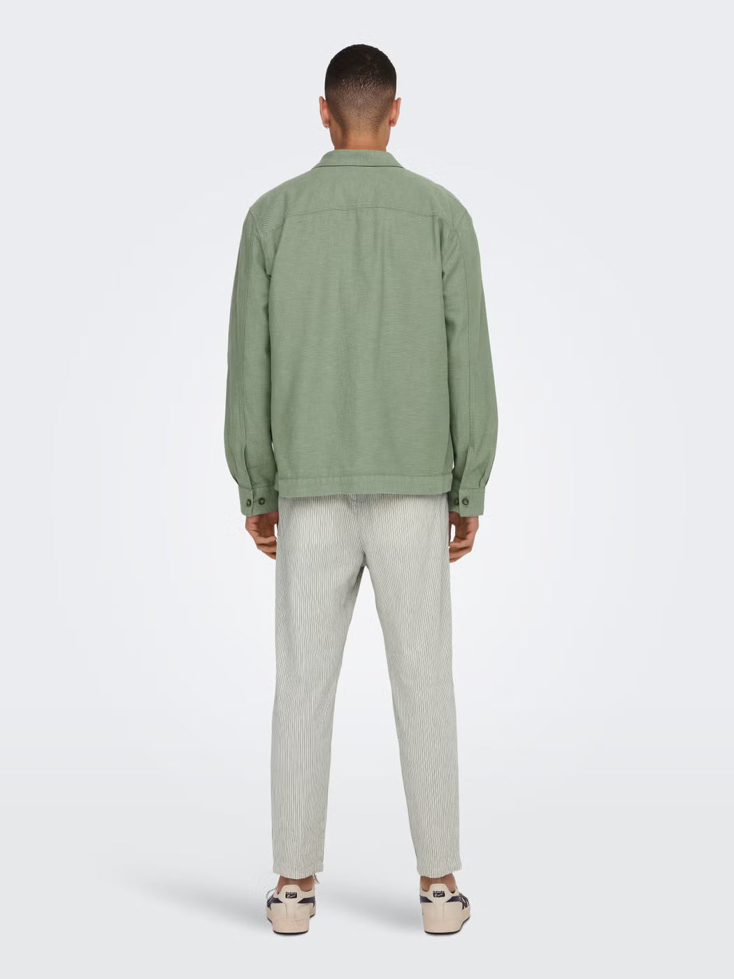 Only and Sons miesten paitatakki Onskennet LS Overshirt Noos, Swamp
