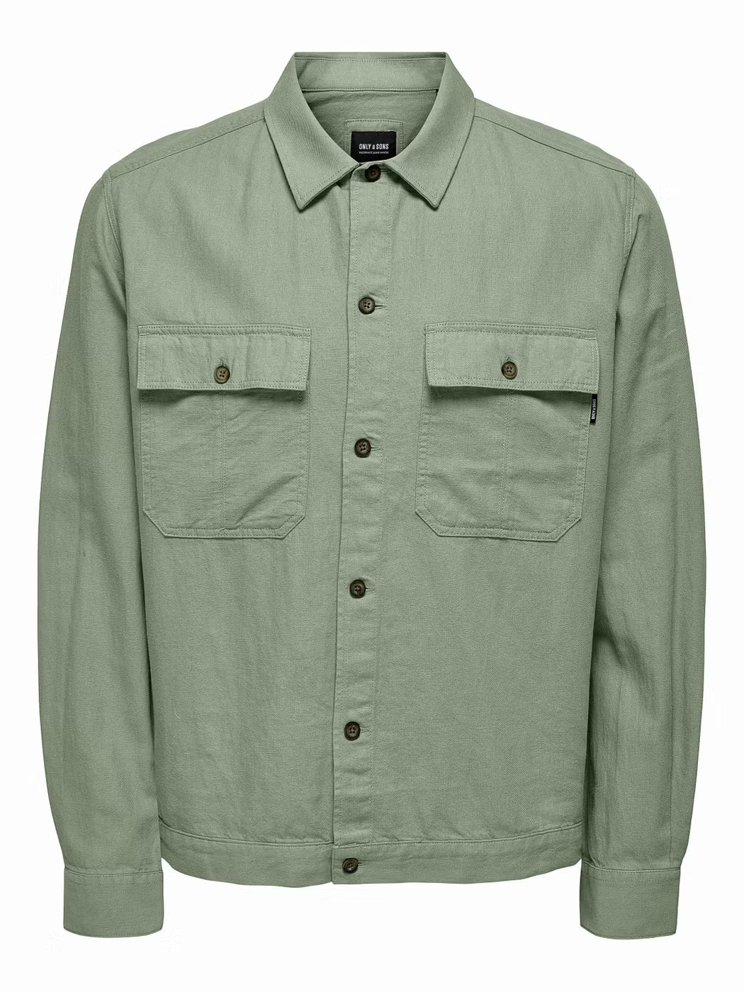 Only and Sons miesten paitatakki Onskennet LS Overshirt Noos, Swamp