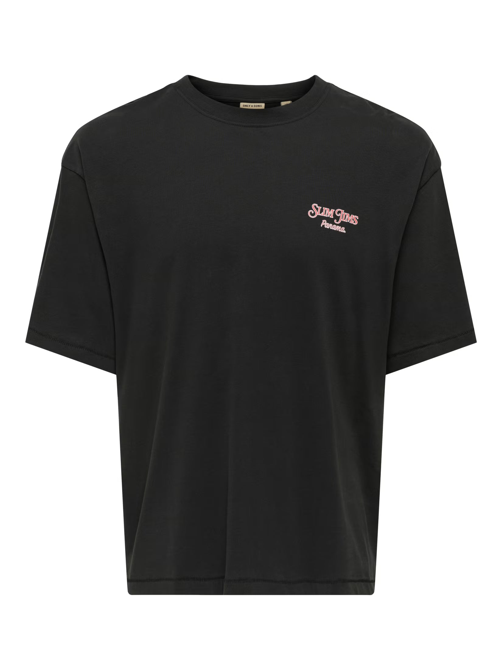 Only and Sons miesten t-paita ONSMalik, Jet Black