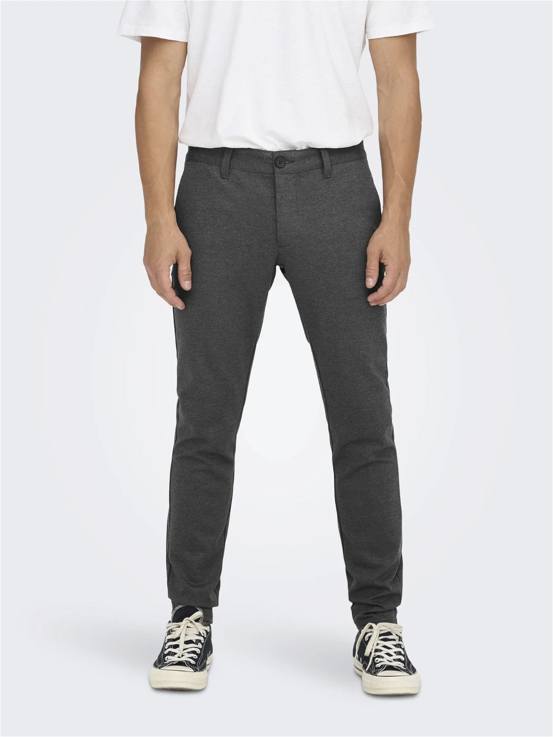 only-and-sons-miesten-chinot-mark-tap-herringbone-nos-musta-1