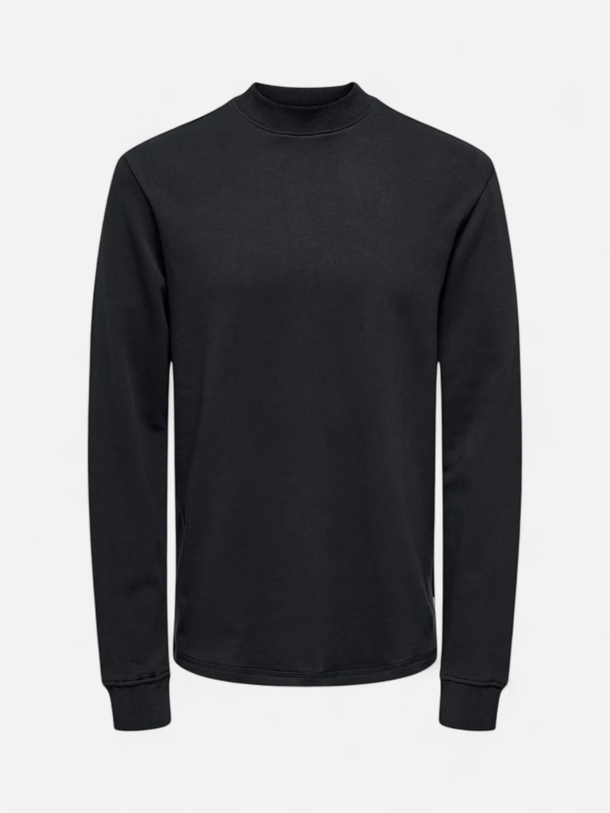 Only and Sons miesten turtle neck paita, ONSAIDAN REG LS SWEAT Jet Black - Kekäle.fi