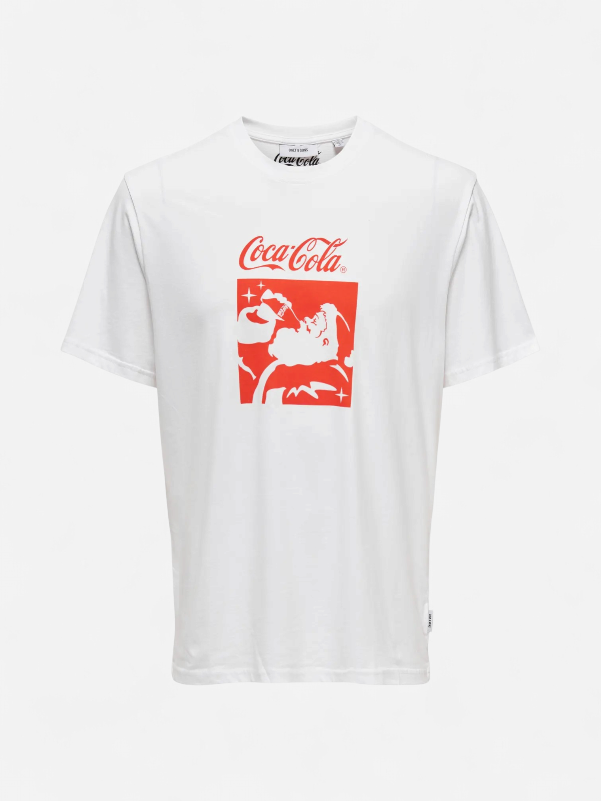 Only & Sons miesten T-paita Cola, valkoinen - Kekäle.fi