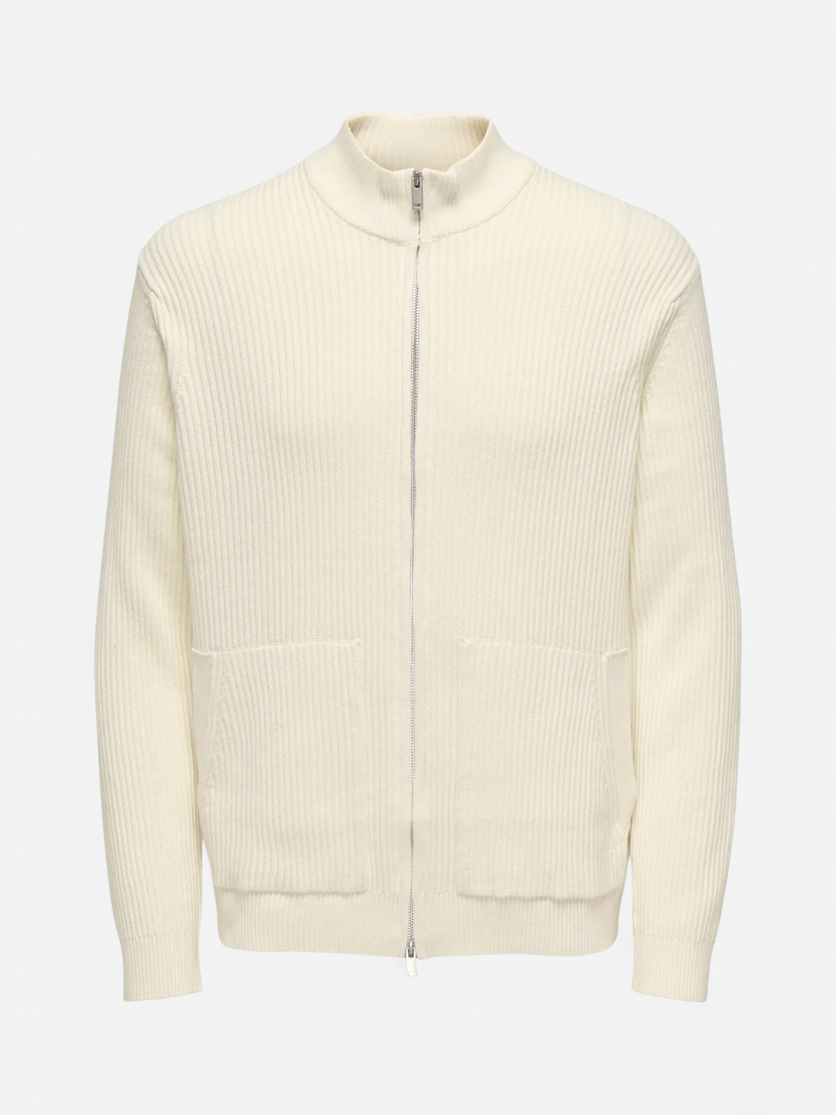 Only and Sons miesten neuletakki ONSLAW REG LS CARDIGAN KNIT FRML, Gardenia - Kekäle.fi