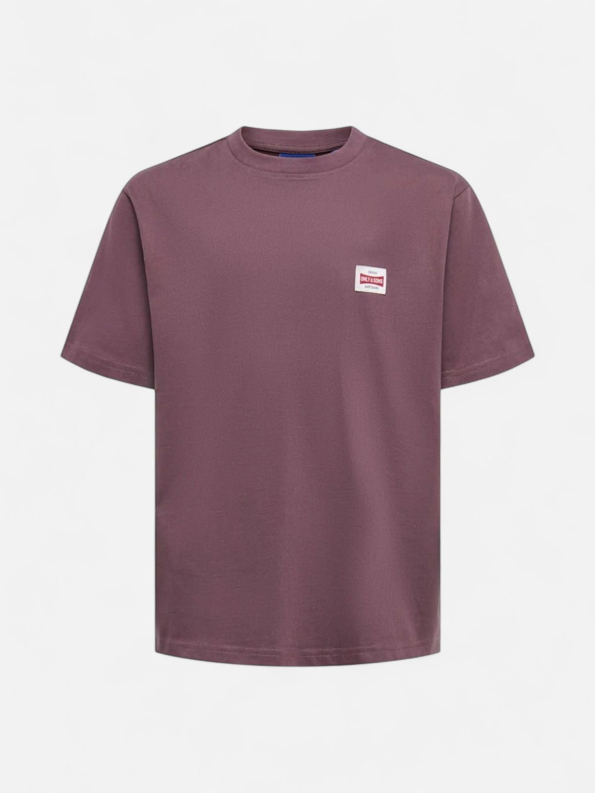 OSJFRED LIFE RLX SS LABEL TEE NOOS VIININPUNAINEN - Kekäle.fi