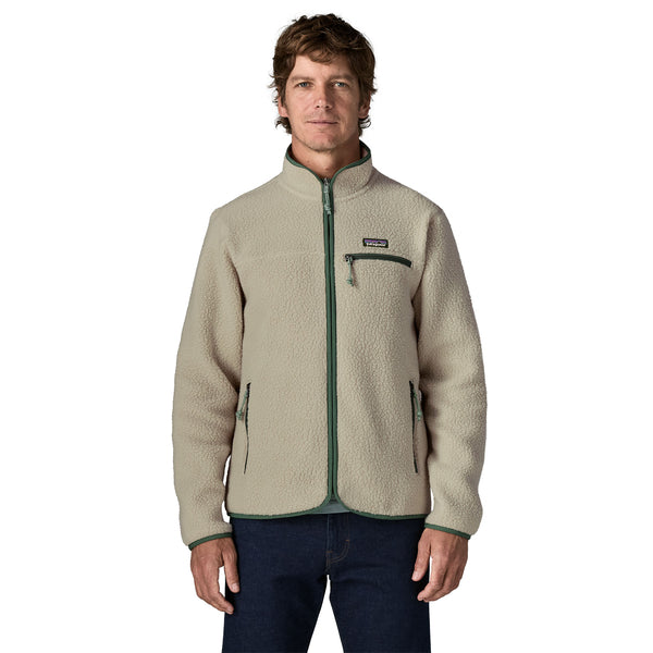 Patagonia miesten fleecetakki Retro Pile, luonnonvalkoinen
