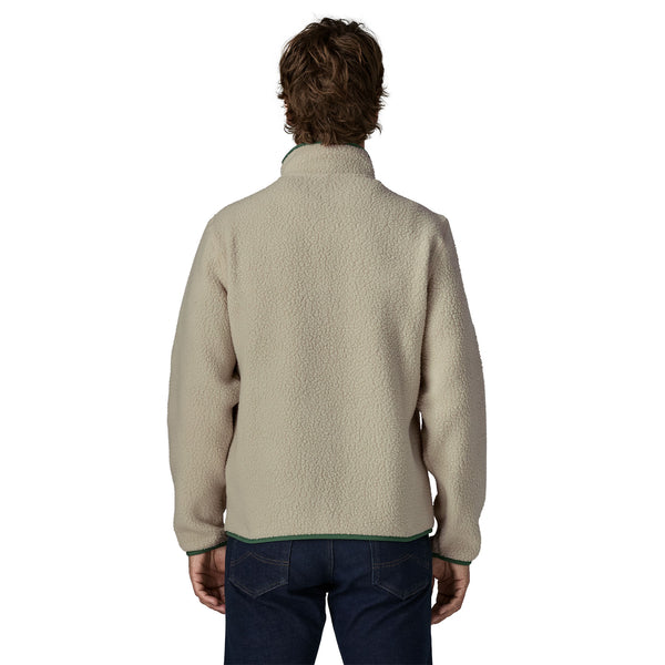 Patagonia miesten fleecetakki Retro Pile, luonnonvalkoinen