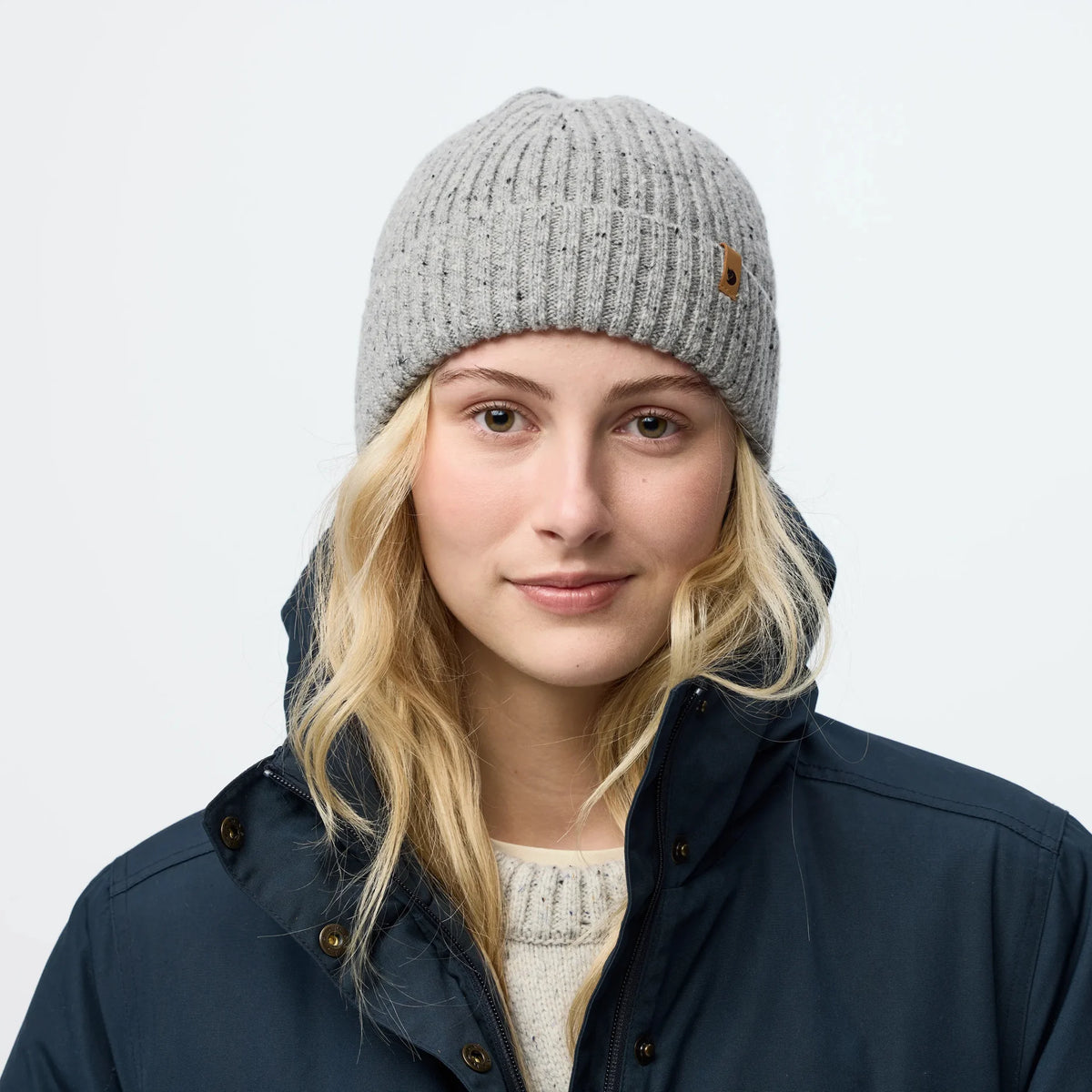 Fjällräven unisex pipo Övik Neps Beanie, harmaa