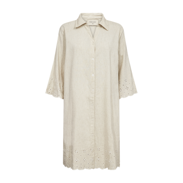 Freequent Naisten Paitamekko Linus Dress, Moonbeam Melange
