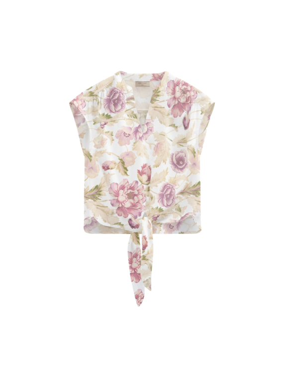 Freequent naisten toppi Fqmaise-blouse, Brilliant white w. Baller
