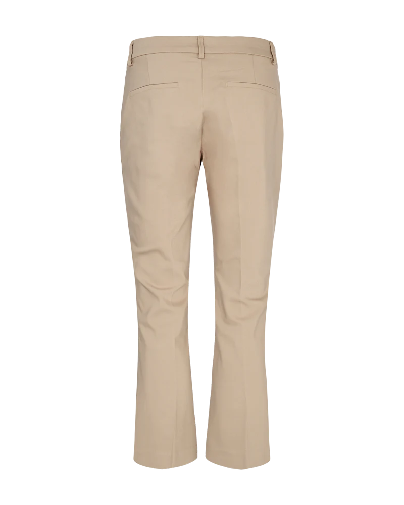 Freequent naisten nilkkapituiset housut Isadora Ankle PA Bootcut, vaalea beige