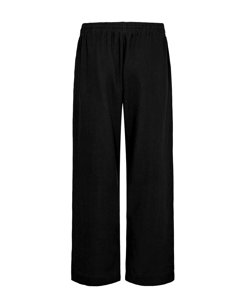 Freequent naisten housut Lava Ankle Pant, musta