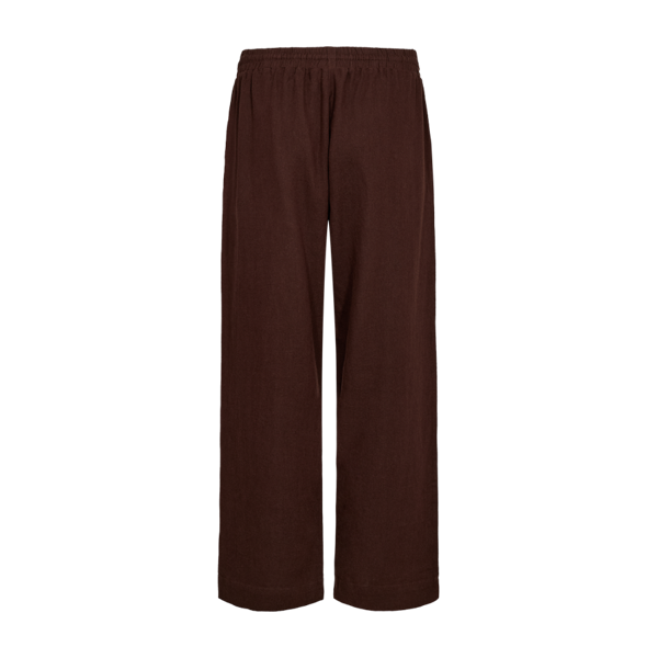 Freequent naisten kangashousut Lava Ankle Pant, keskiruskea