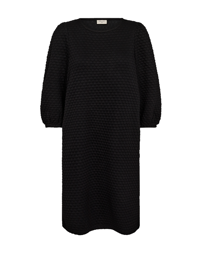 Freequent Bubble Dress, musta