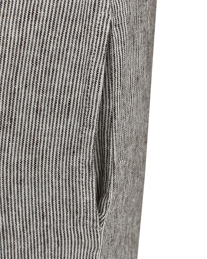 Freequent mekko Lava Dress, raidallinen ruskea