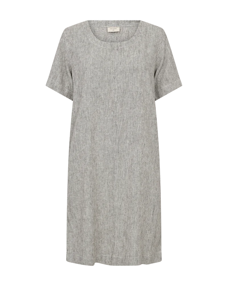 Freequent mekko Lava Dress, raidallinen ruskea