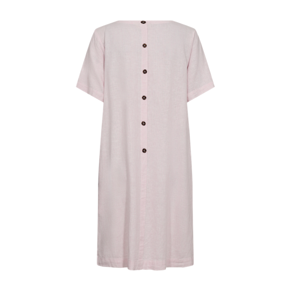 Freequent mekko Lava Dress, raidallinen pinkki