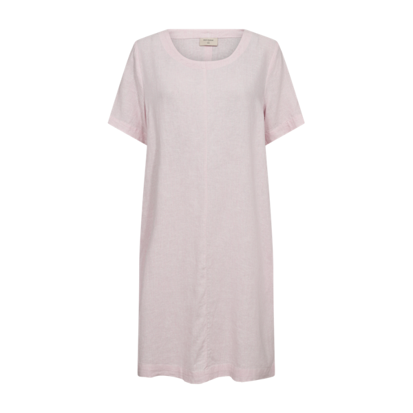 Freequent mekko Lava Dress, raidallinen pinkki