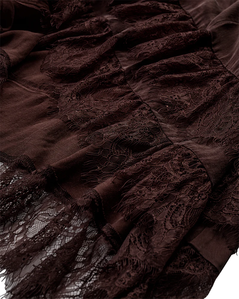 Copenhagen Muse mekko Marta Dress, tummanruskea