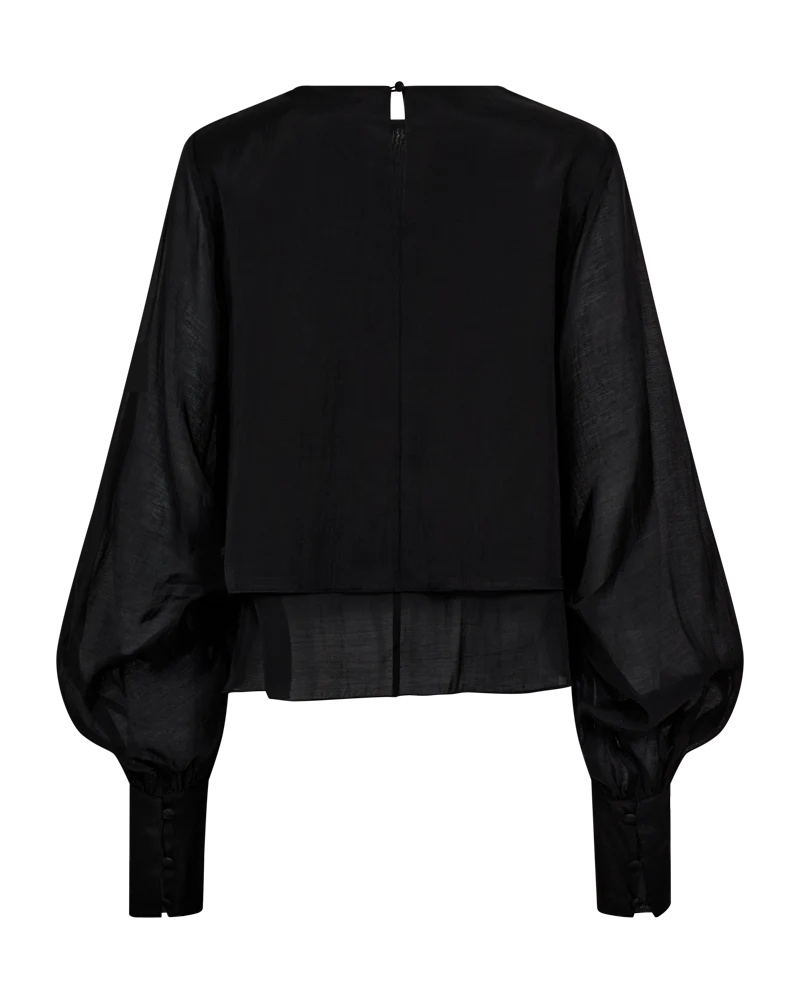 Copenhagen Muse naisten pusero Tilly Blouse, musta