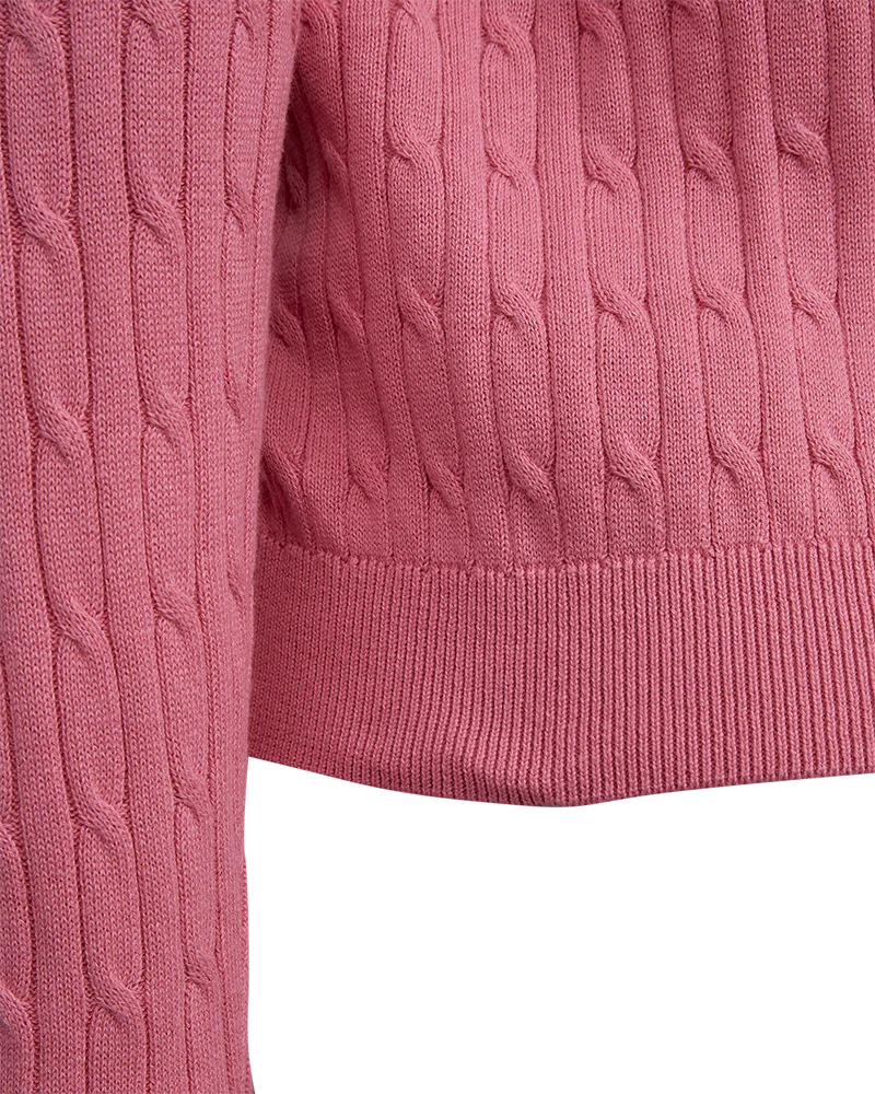 Freequent naisten neulepusero Dodo Pullover, pinkki