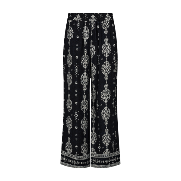 Freequent naisten housut Tilly Pant, musta kuosi