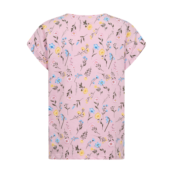 Freequent naisten t-paita Viva Tee, vaaleanpunainen kuosi