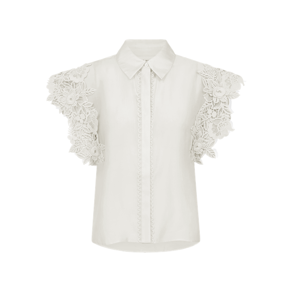Copenhagen Muse naisten pusero Molly Shirt, valkoinen