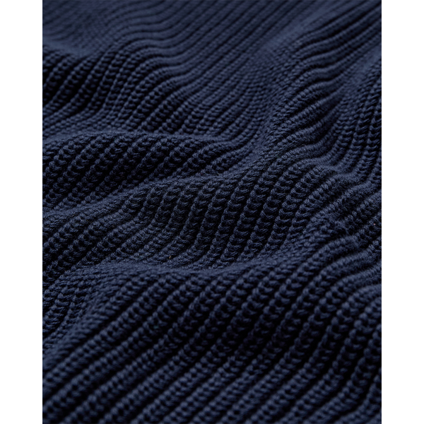 Freequent naisten neulepusero FQELLIS-V-PU, tummansininen