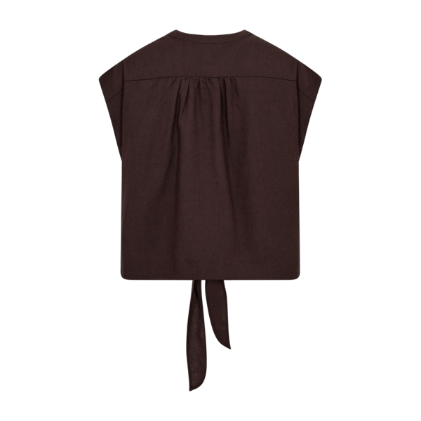Freequent naisten paita Lavisco Blouse, keskiruskea