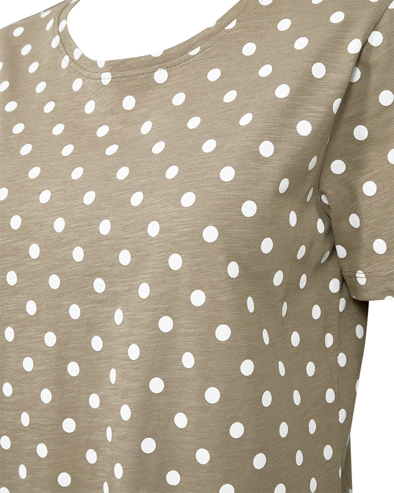 Freequent naisten t-paita Viva Tee, Silvermink