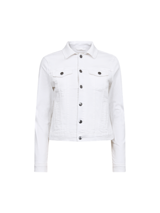 Freequent naisten farkkutakki Rock JA White, valkoinen