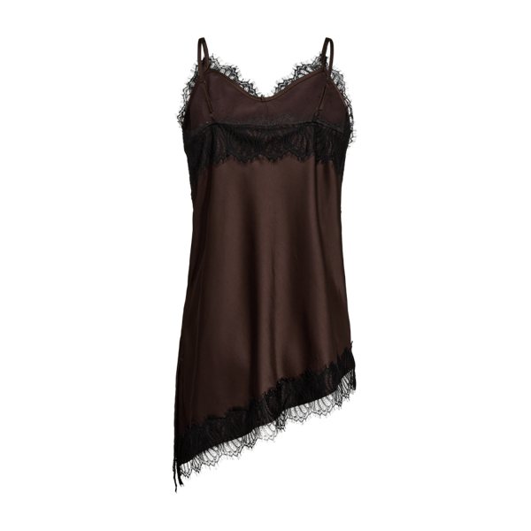 Freequent naisten toppi Dova Top, Coffee Bean w. Black