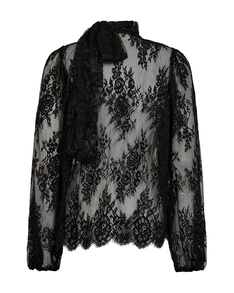 Freequent naisten pusero Cava Blouse, musta