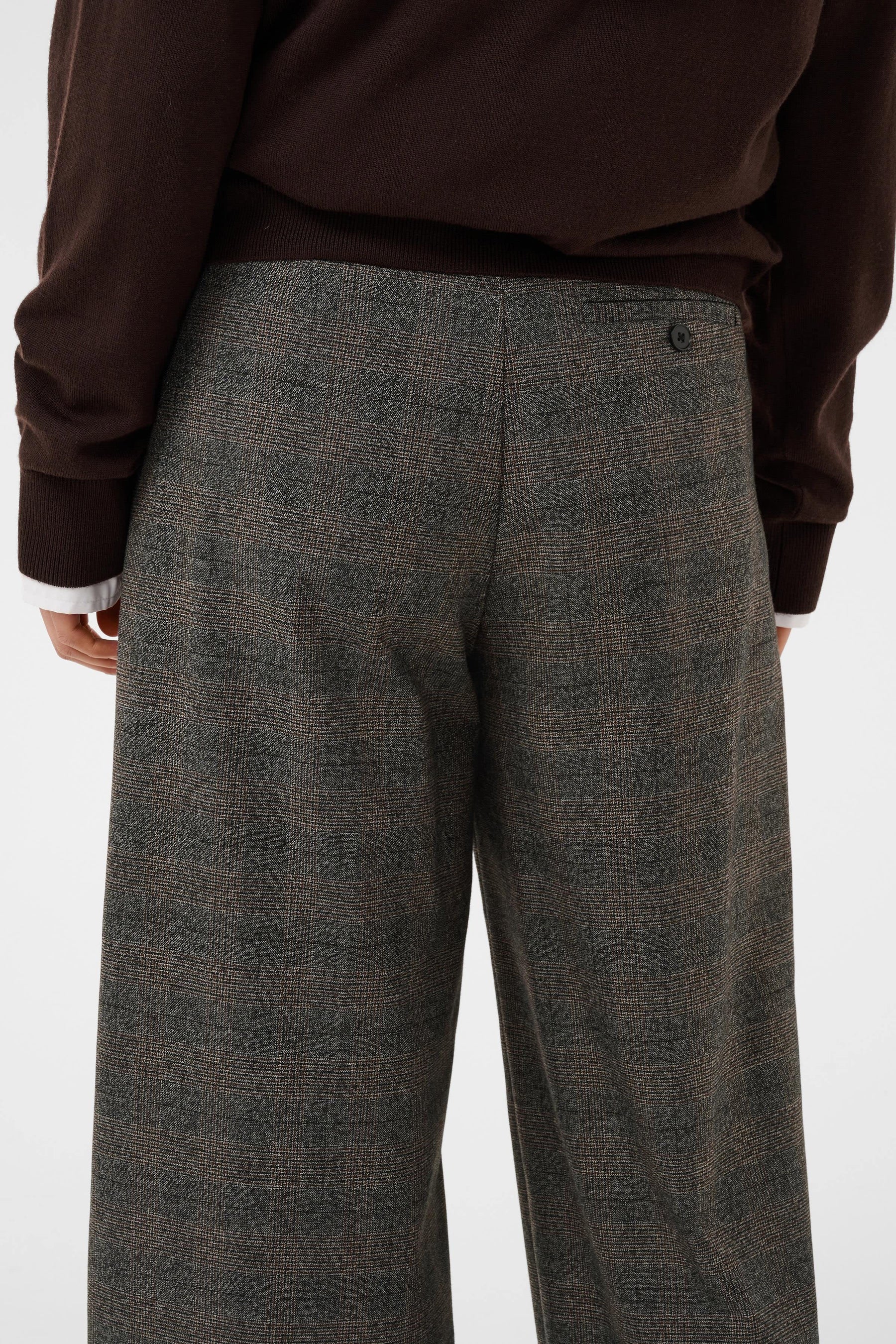 Part Two naisten housut NinnesPW, Black Check