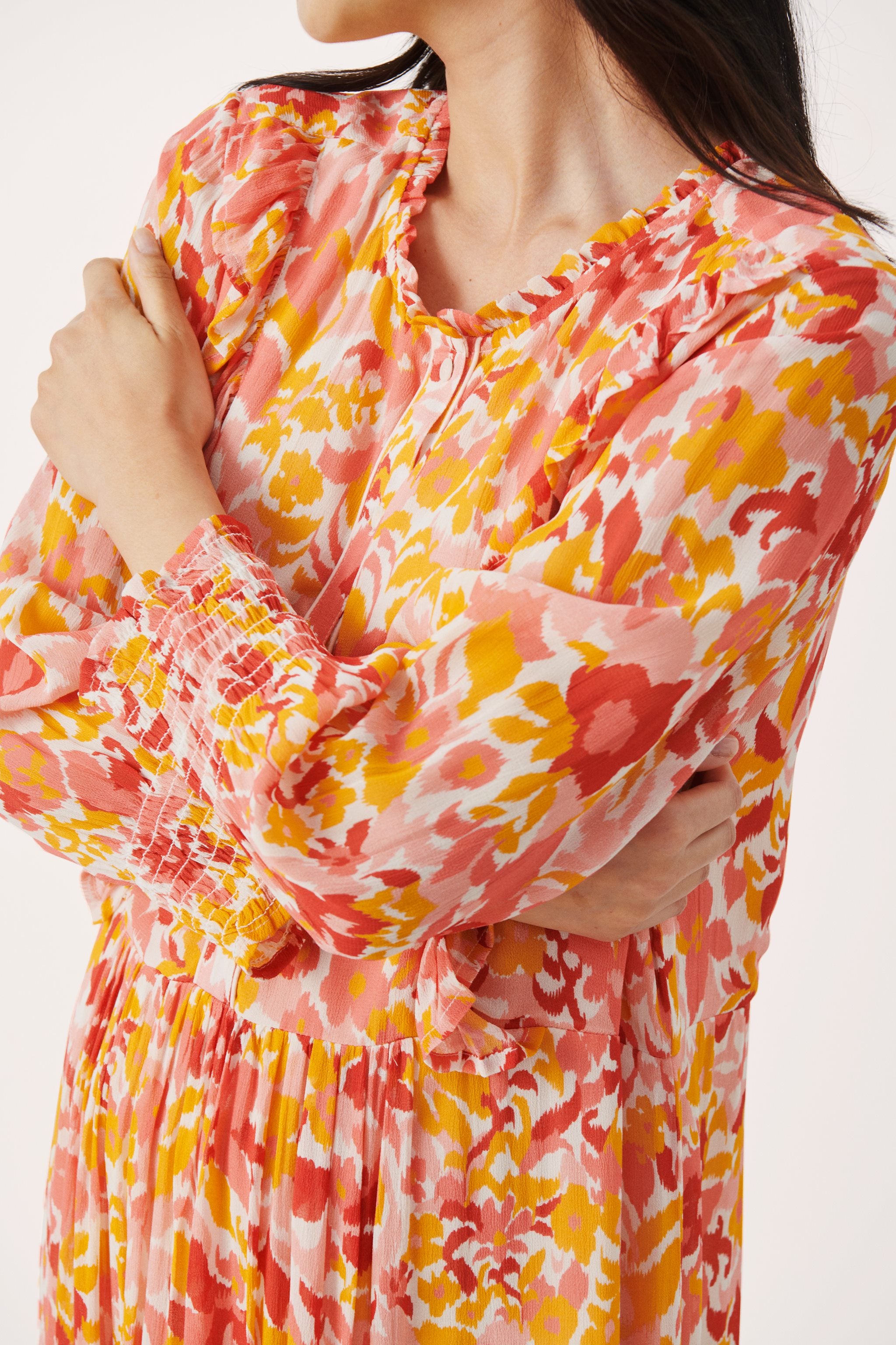 part-two-mekko-sila-dress-oranssi-kuosi-2