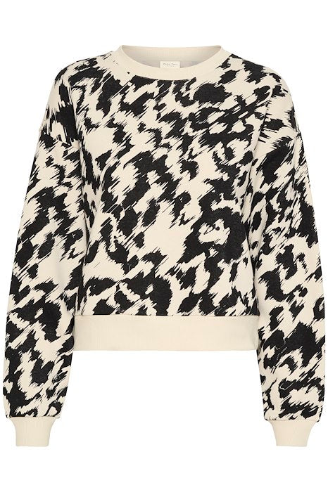 part-two-naisten-collegepusero-jillianpw-sw-black-scratch-print-1