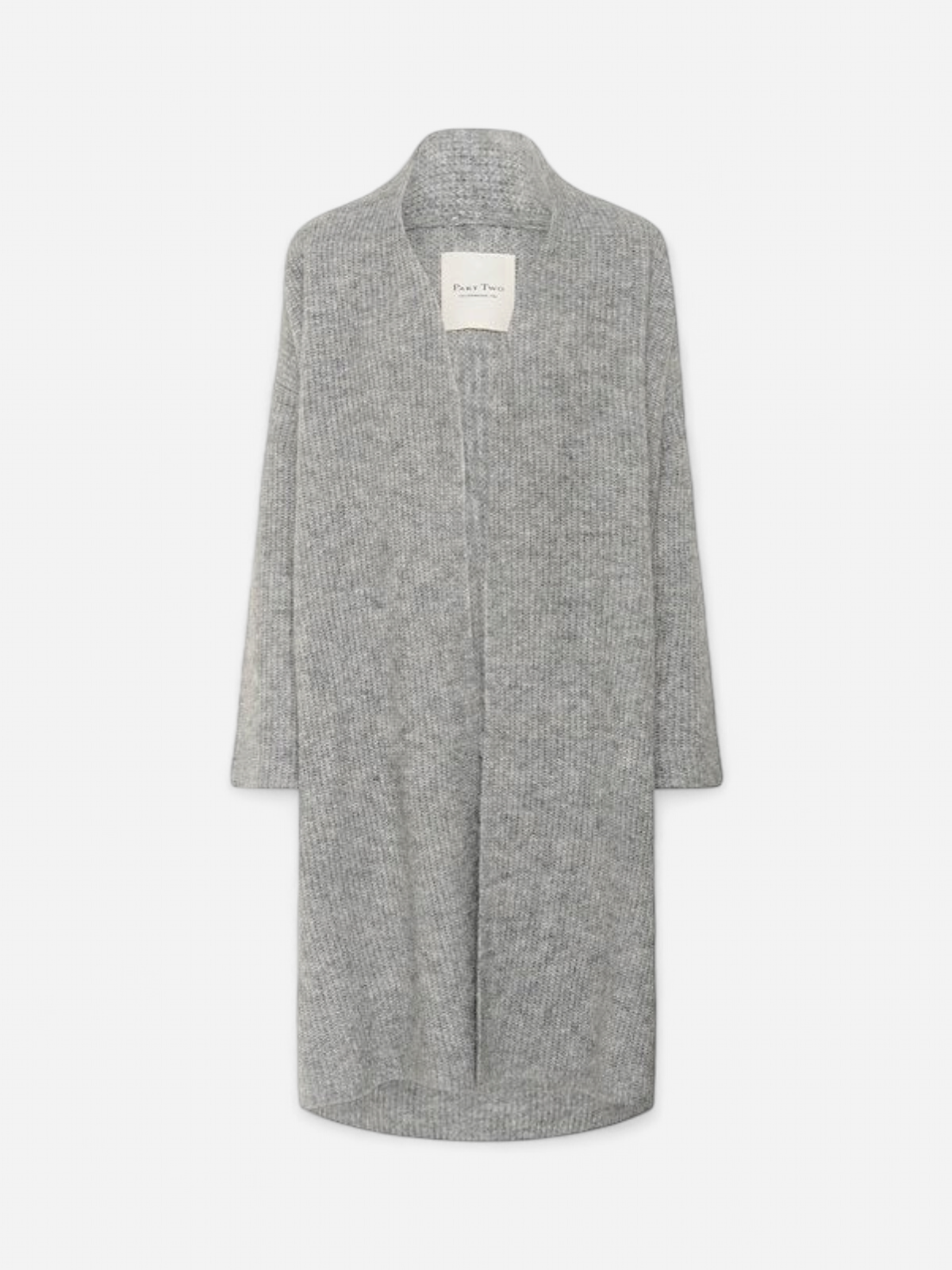 Part Two naisten neuletakki, LENEMAIPW CA Medium Grey Melange - Kekäle.fi