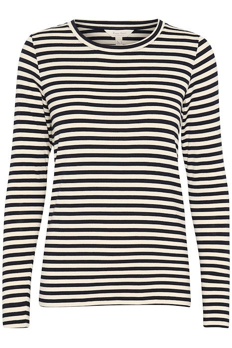 part-two-naisten-paita-emajapw-ts-dark-navy-stripe-1