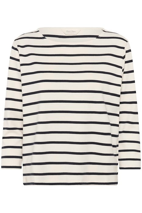 part-two-naisten-paita-nelapw-ts-dark-navy-stripe-1