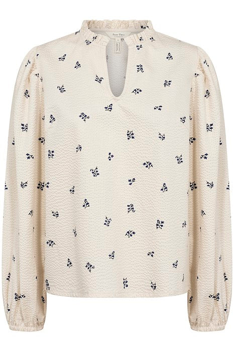 part-two-naisten-pusero-eimypw-blouse-blue-bouquet-print-1