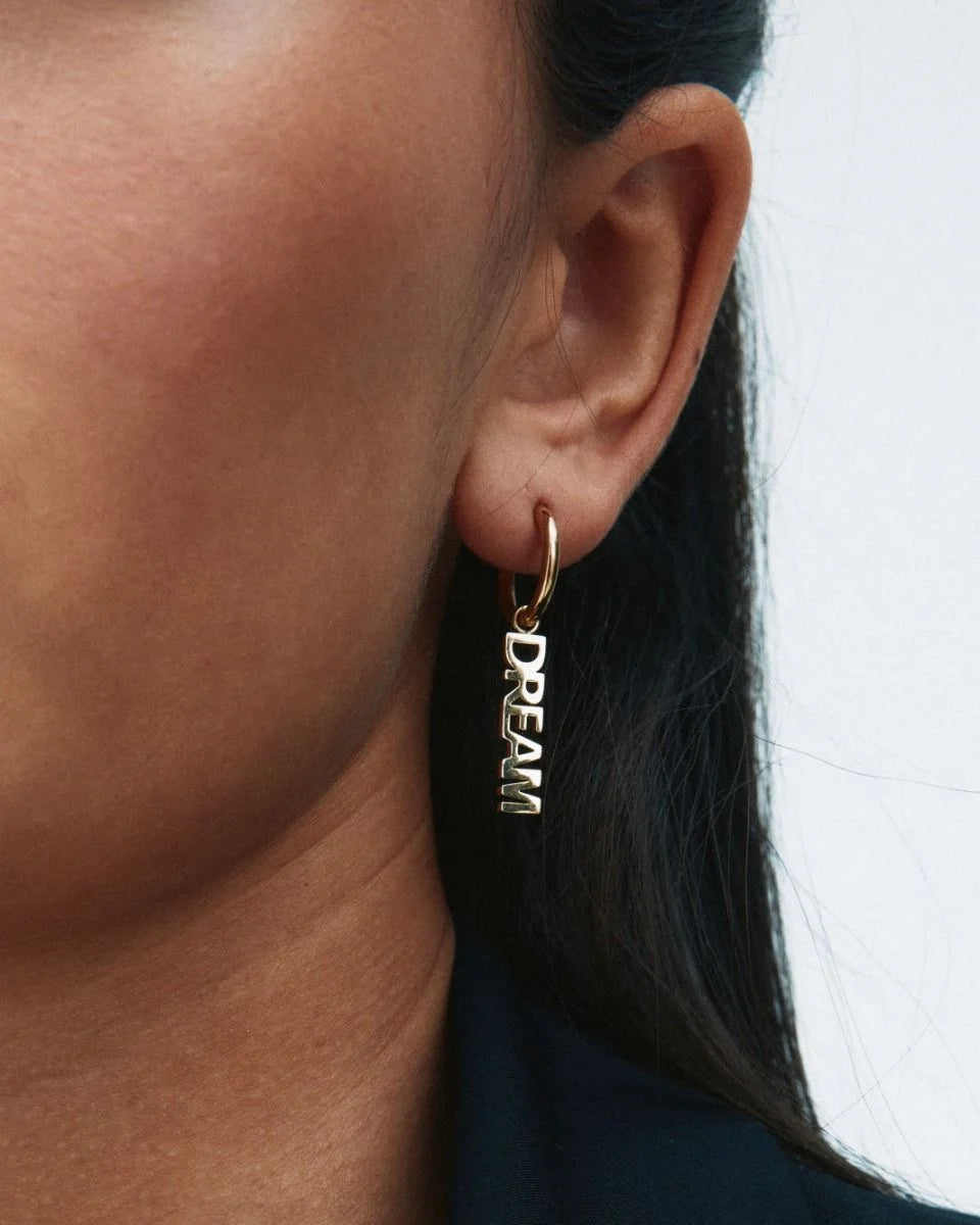 Edblad korvakorut, DREAM HOOPS GOLD Kullankeltainen