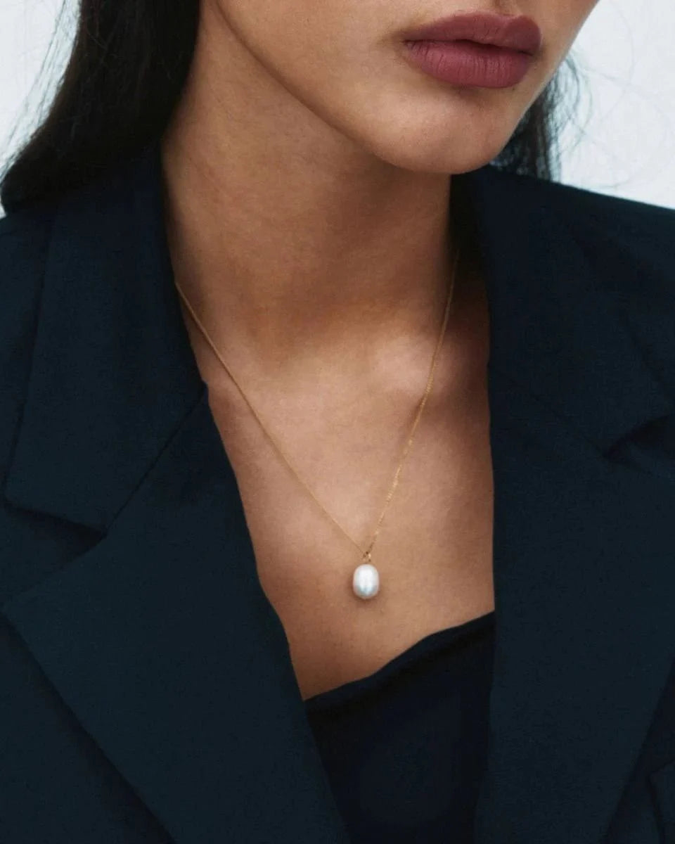 Edblad kaulakoru Perla Necklace L, Silver