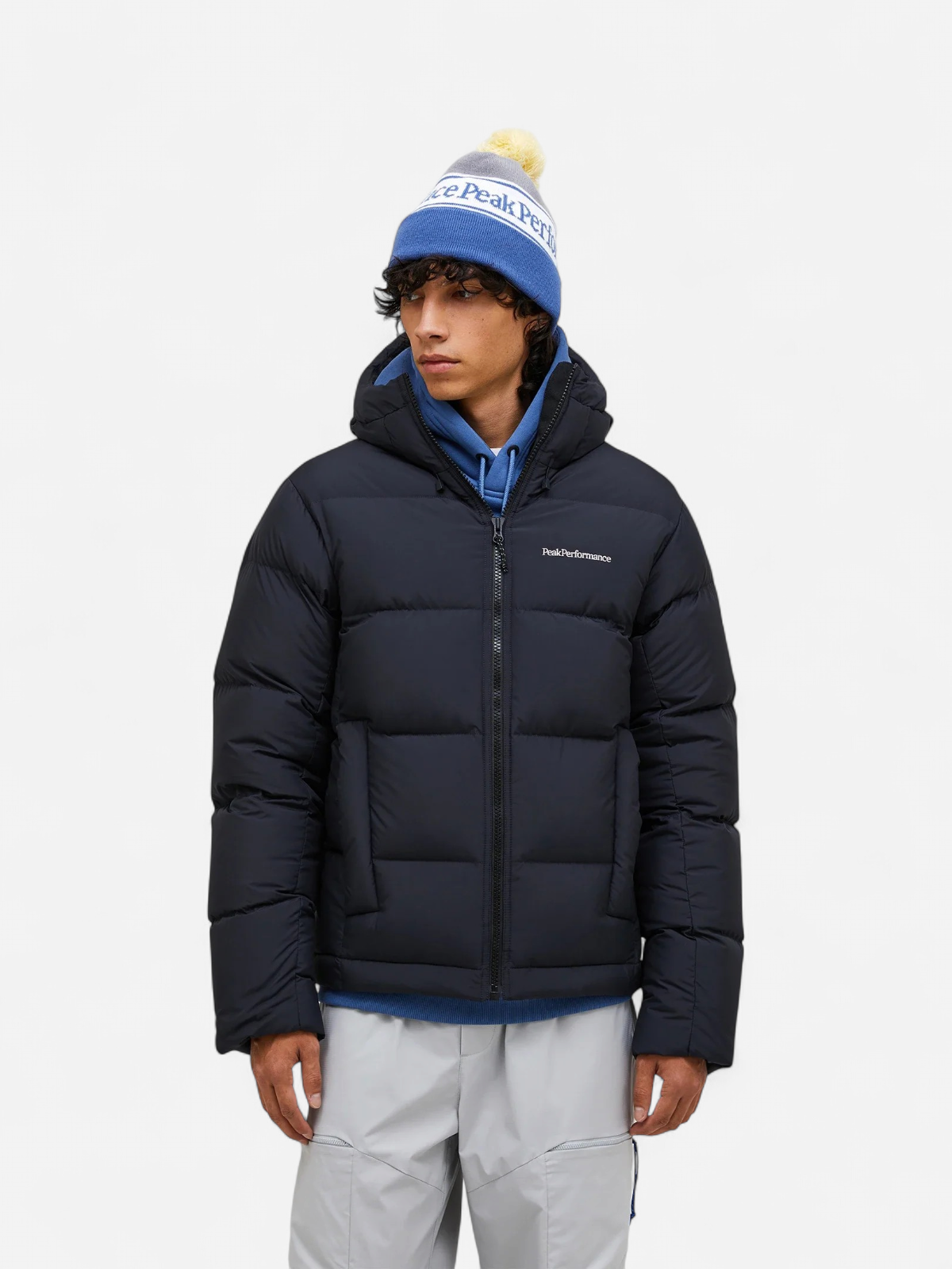 Peak Performance miesten untuvatakki Rivel Down Puffer Jacket, musta - Kekäle.fi